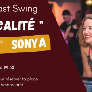 Atelier : Musicalité WCS avec Sonya